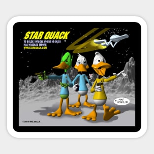 Star Quack Cover #1 Sticker